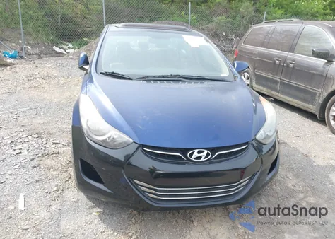 2013 Hyundai Elantra Limited из США, поврежденный, VIN KMHDH4AE6DU712731